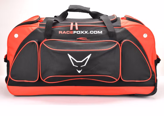 Large Loadout Team Trolley Rolling Roller Gear Duffle Bag with Wheel for Bike Motocross Racing Motorcycle Motorbike